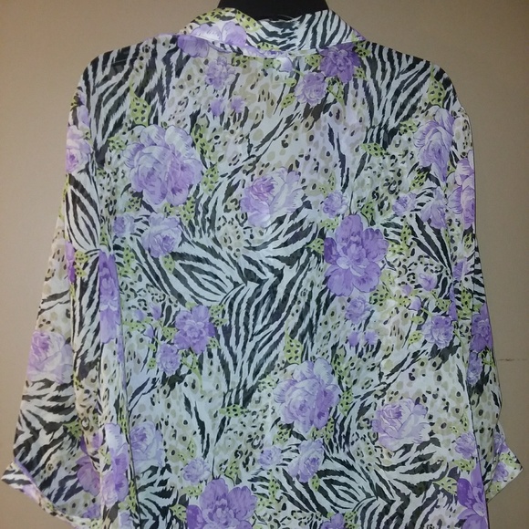 💲5/$25💲BEA Classics Ladies Blouse Size XL - Picture 8 of 8